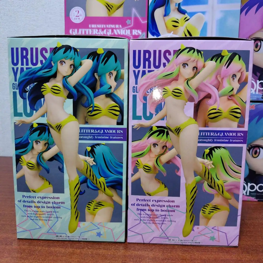 Beautiful Girl Urusei Yatsura Figures Glitter & Glamorous Ram and 14 other figures