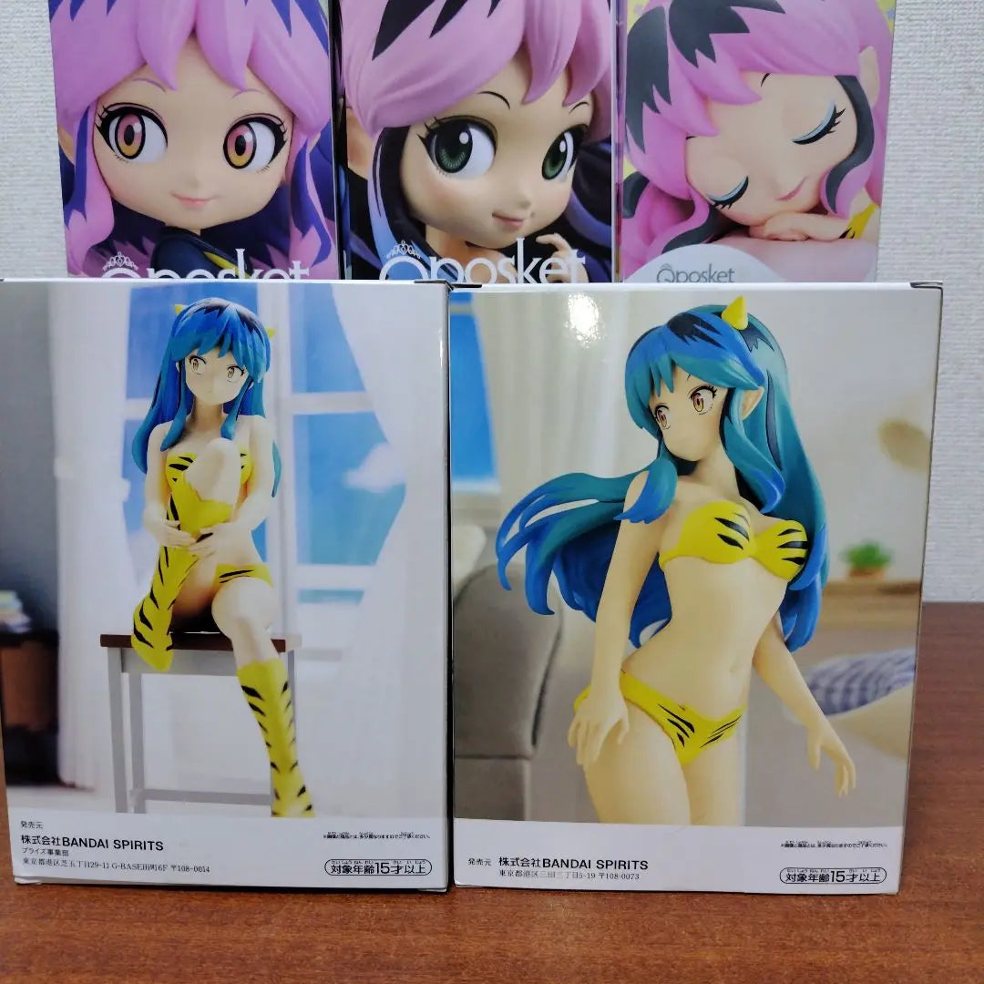 Beautiful Girl Urusei Yatsura Figures Glitter & Glamorous Ram and 14 other figures