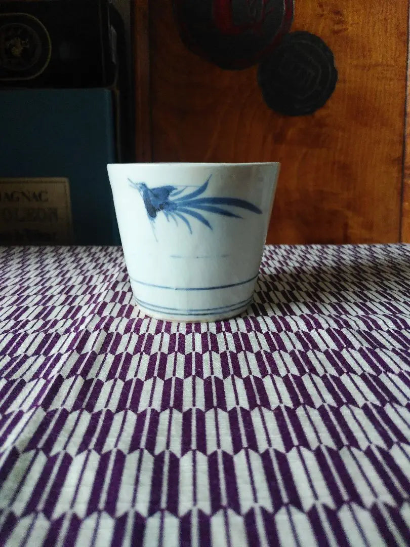 Rare Old Tobe, Blushed, Willow, Tsubame-bun Soba Cup, Old Imari Soba Cup, Freshed, High-Stand-Stand-Stand-Stand-Stand-Stand-Stand-Stand-Stand-Stand-Stand-Stand-Stand-Stand-Stand-Stand-Stand-Stand-Stand-Stand-Stand-Stand-