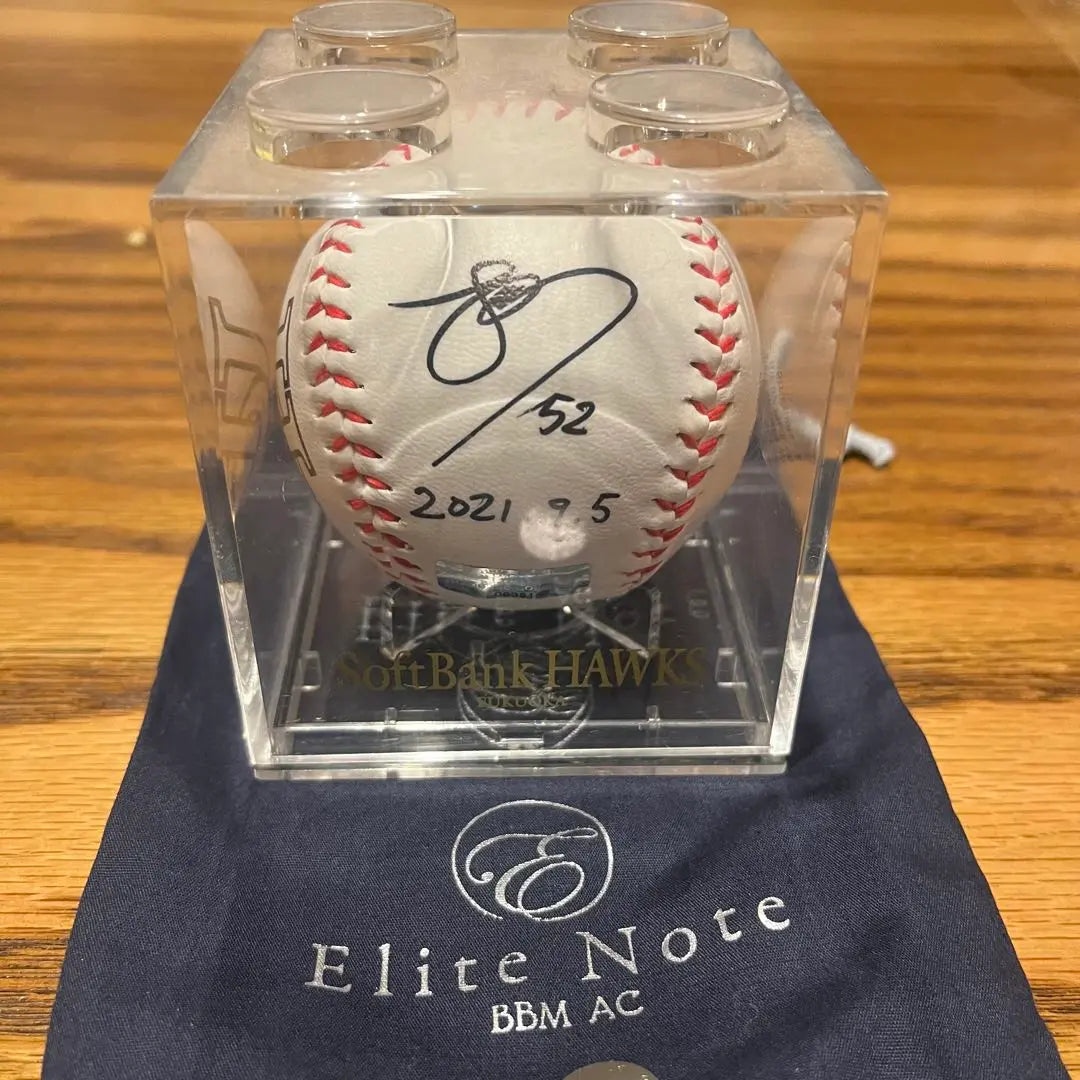 [Limited to 50 units] Softbank Hawks Richard's first professional home run autographed by autograph