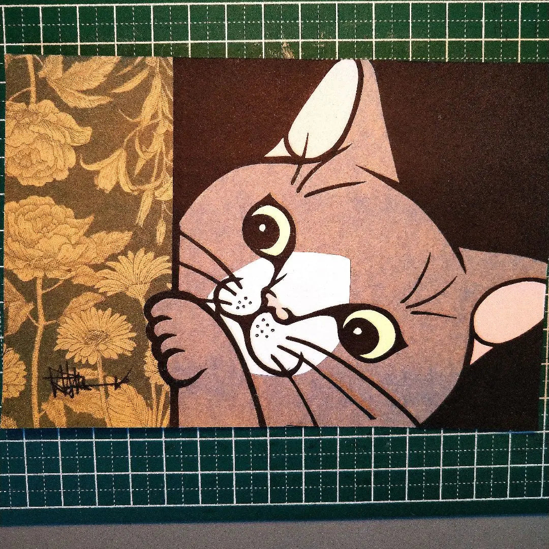 Paper cut (100 cats)