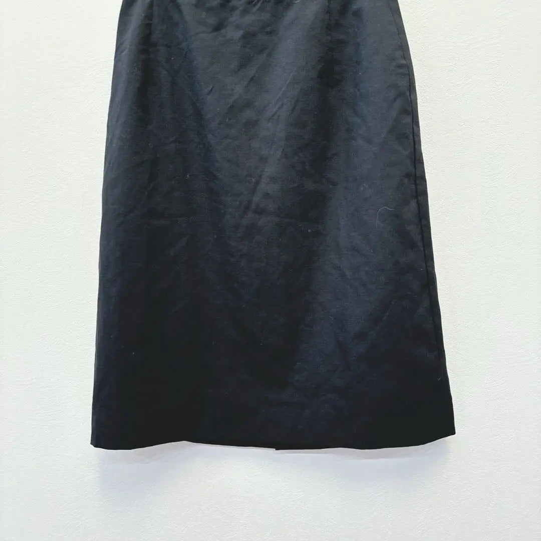 Ozoc [38] Trapezoidal skirt Black World High Quality Zip-up