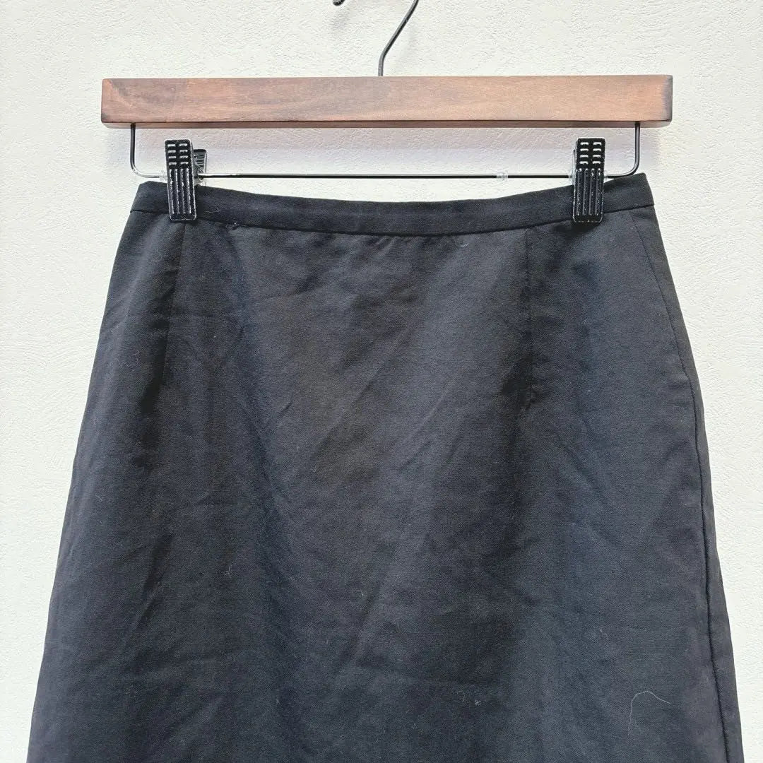 Ozoc [38] Trapezoidal skirt Black World High Quality Zip-up