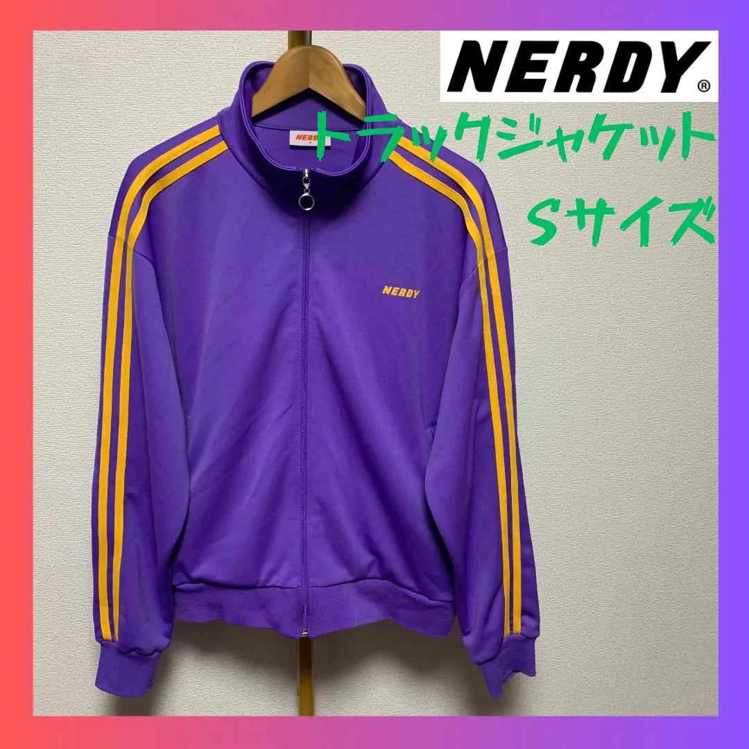 Chaqueta deportiva NERDY S Púrpura Jersey morado K-POP