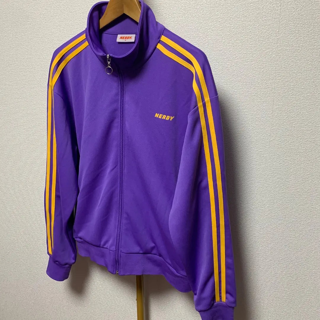 Chaqueta deportiva NERDY S Púrpura Jersey morado K-POP