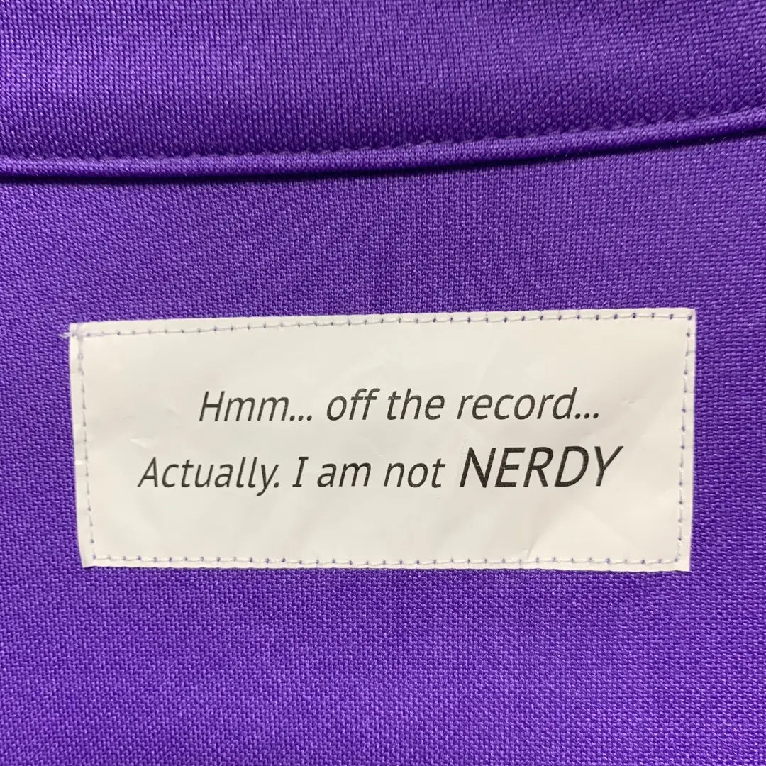 NERDY Track Jacket S Purple Purple Jersey K-POP