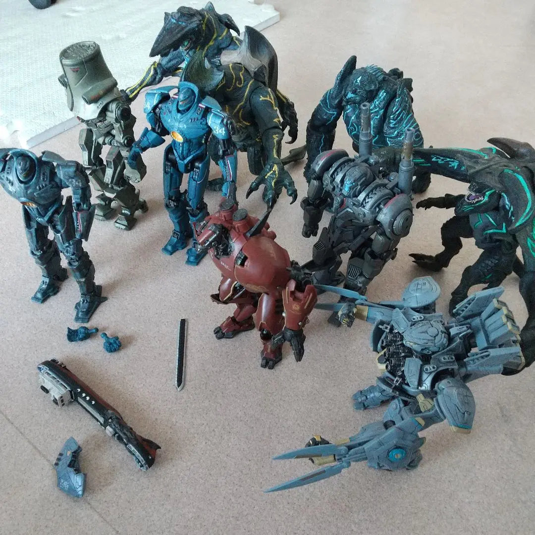 Juego de 10 figuras de Pacific Rim