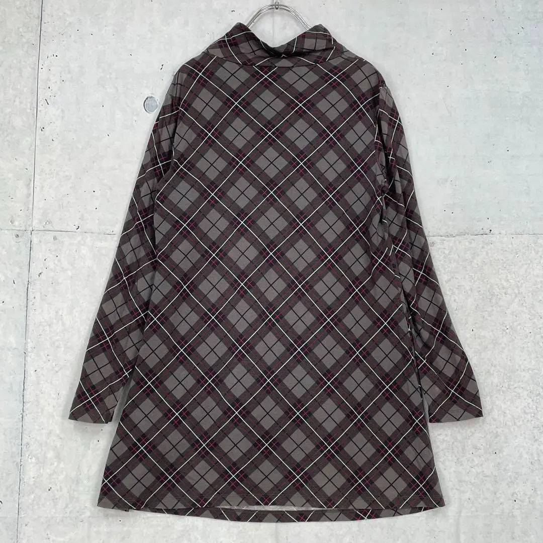 ☆ A328 [HIROKO BIS] L equivalent tunic A line high neck