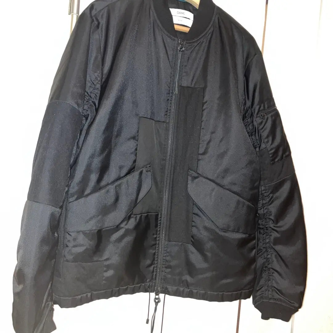 OAMC Insert Bomber Jacket Black Filling M