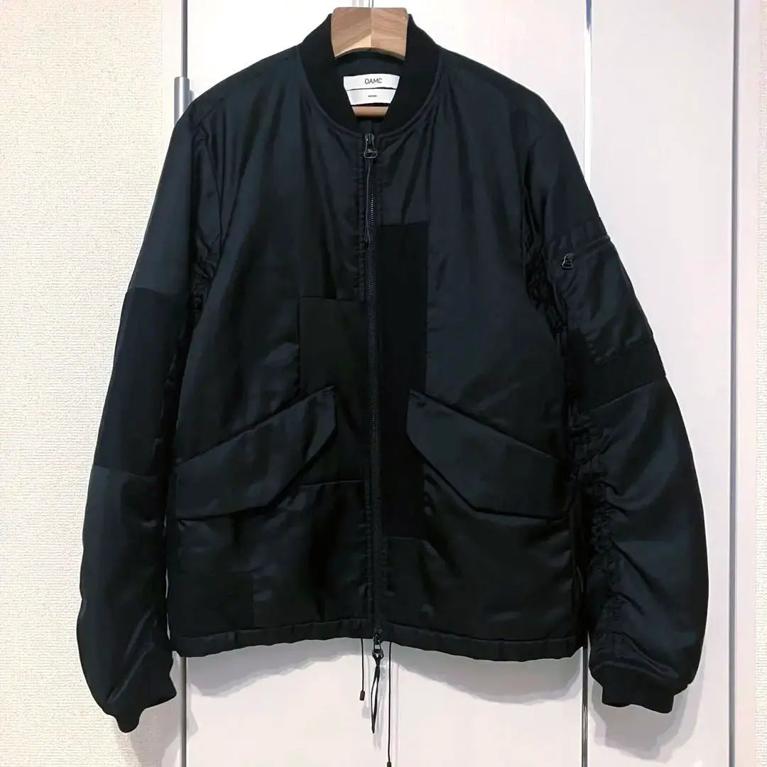 OAMC Insert Bomber Jacket Black Filling M