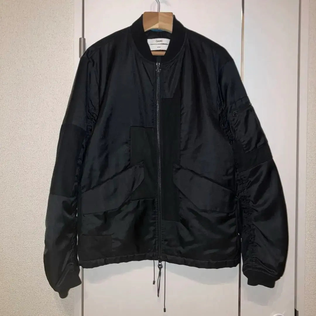 OAMC Insert Bomber Jacket Black Filling M