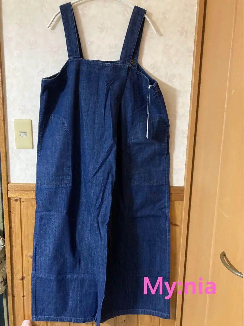 Laclira denim wide overalls size F