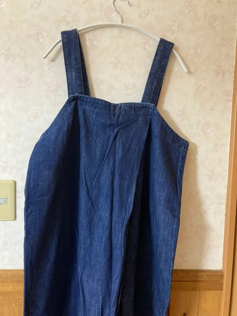 Laclira denim wide overalls size F