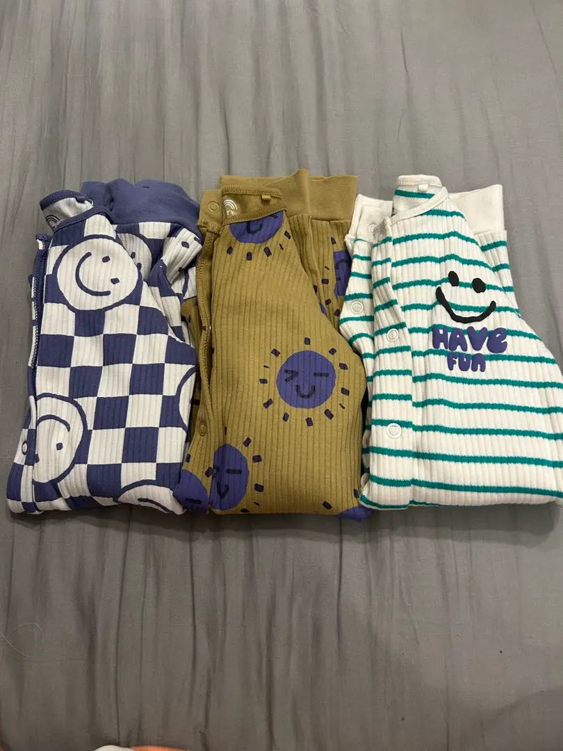 Smiley Face Romper 3-6m