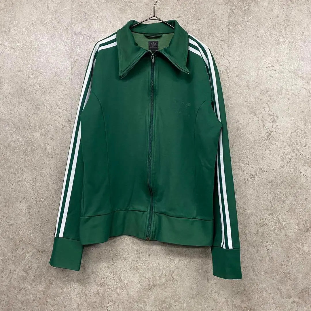 ☆ Vintage vintage clothing ☆ [adidas] Track jacket/green