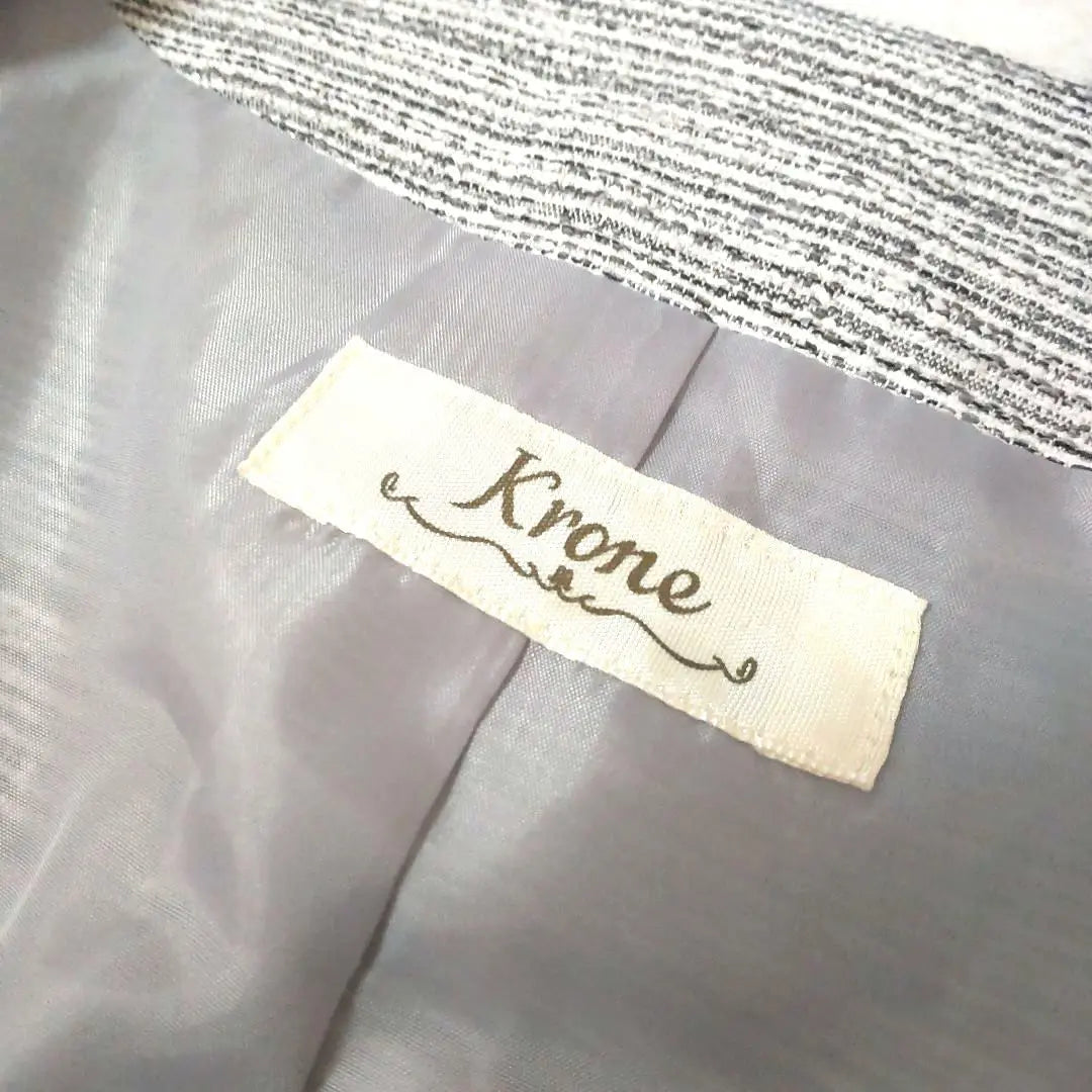 Krone Ceremony Suit Set-Up, Collarless Jacket, Long Skirt