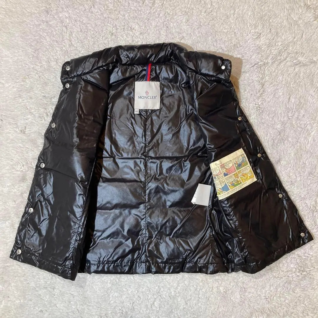 [Unused grade ☆ Rare] Moncler K2 special patch down vest Shiny