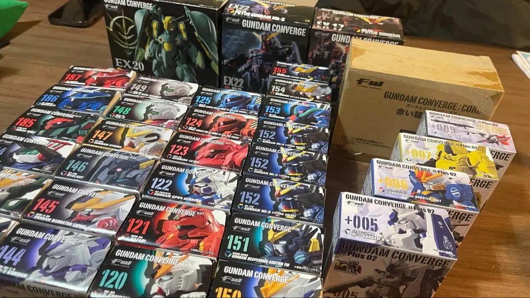 Jin-sama's Gundam Converge figure set