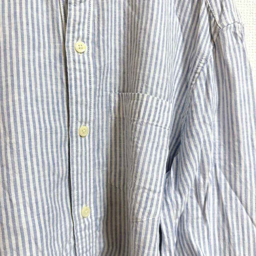 VG [M] Shirt, Dress Shirt, Striped Pattern, Paisley Pattern, Chest Pocket