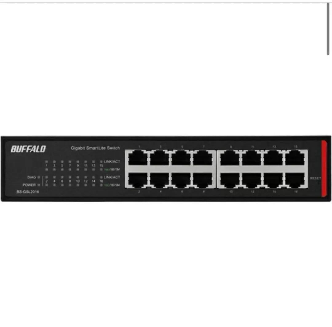 BUFFALO BS-GSL2016 16-port switching hub | BUFFALO BS-GSL2016 16ポート スイッチングハブ