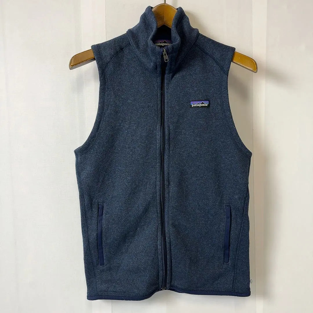 Patagonia Better Sweater Vest Blue-Purple Fleece Vest Size M Ladies Used Clothes