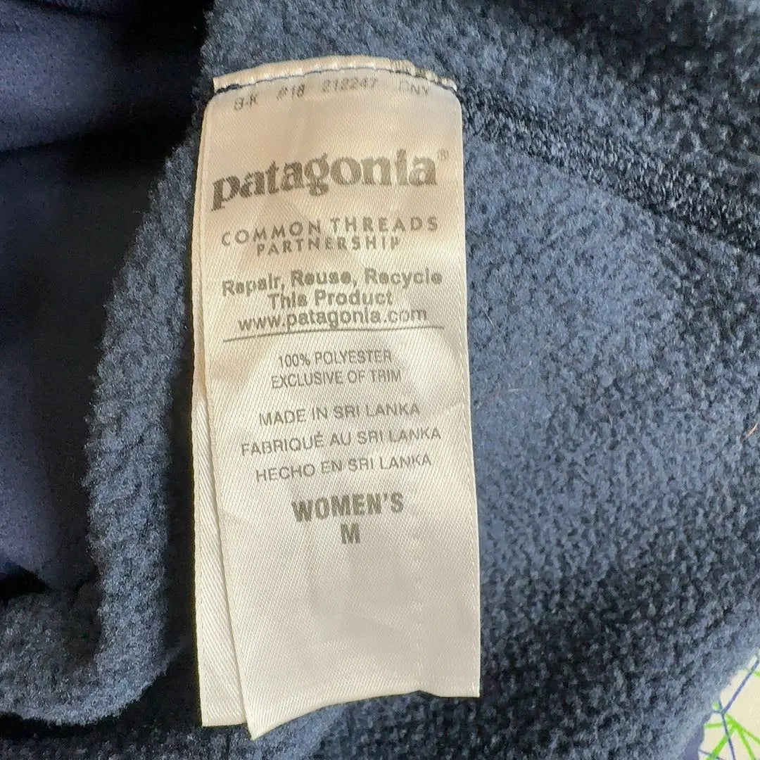 Patagonia Better Sweater Vest Blue-Purple Fleece Vest Size M Ladies Used Clothes