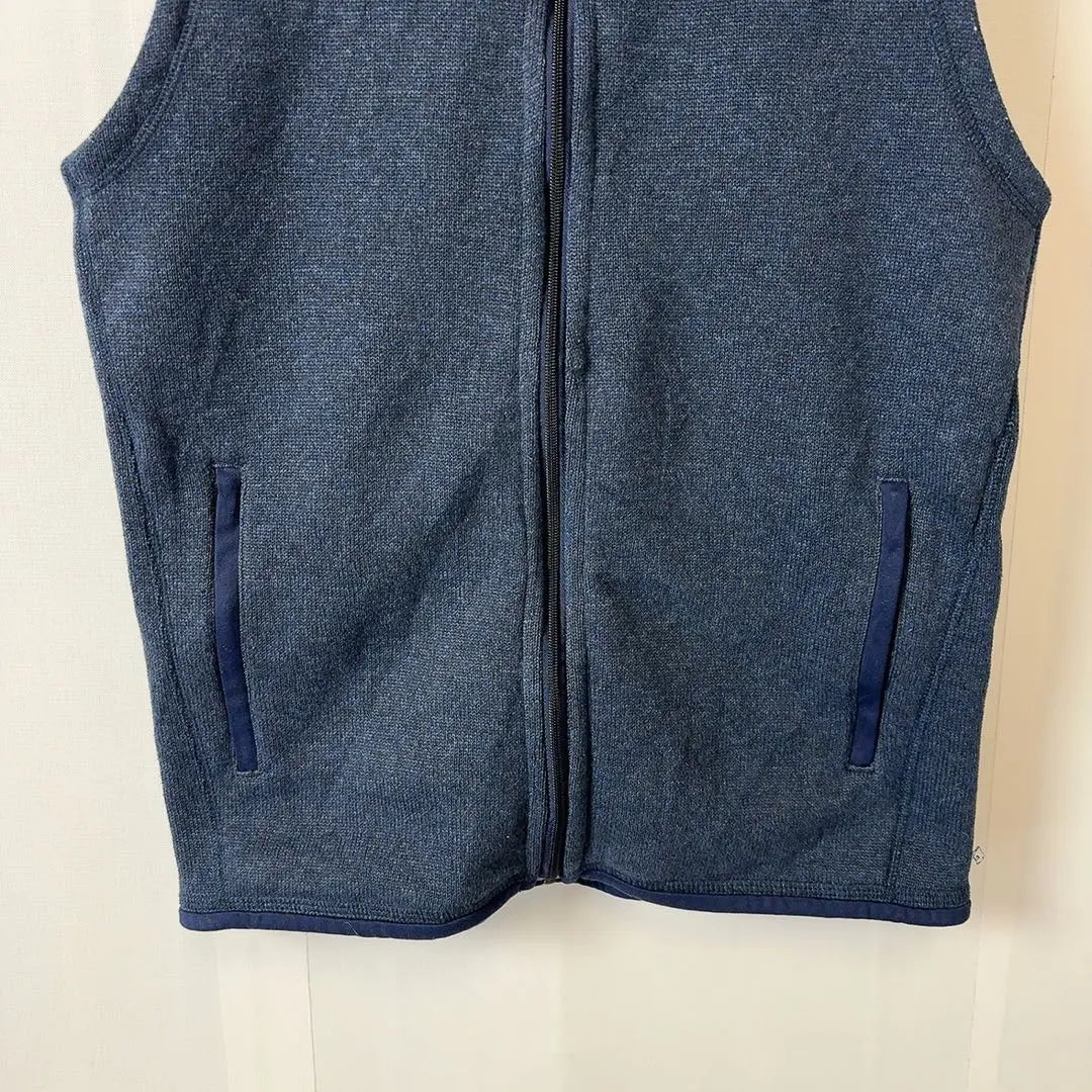 Patagonia Better Sweater Vest Blue-Purple Fleece Vest Size M Ladies Used Clothes