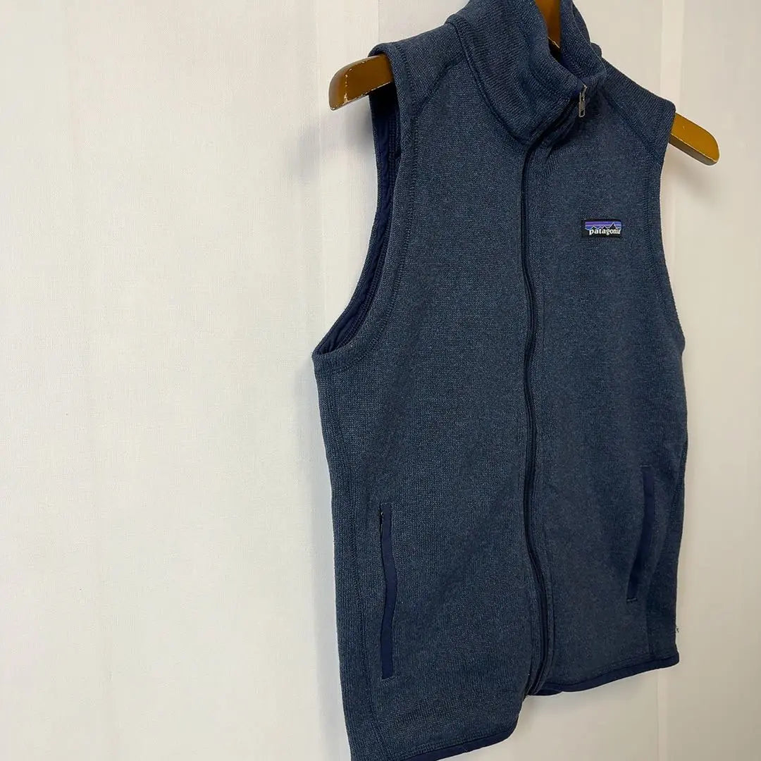 Patagonia Better Sweater Vest Blue-Purple Fleece Vest Size M Ladies Used Clothes