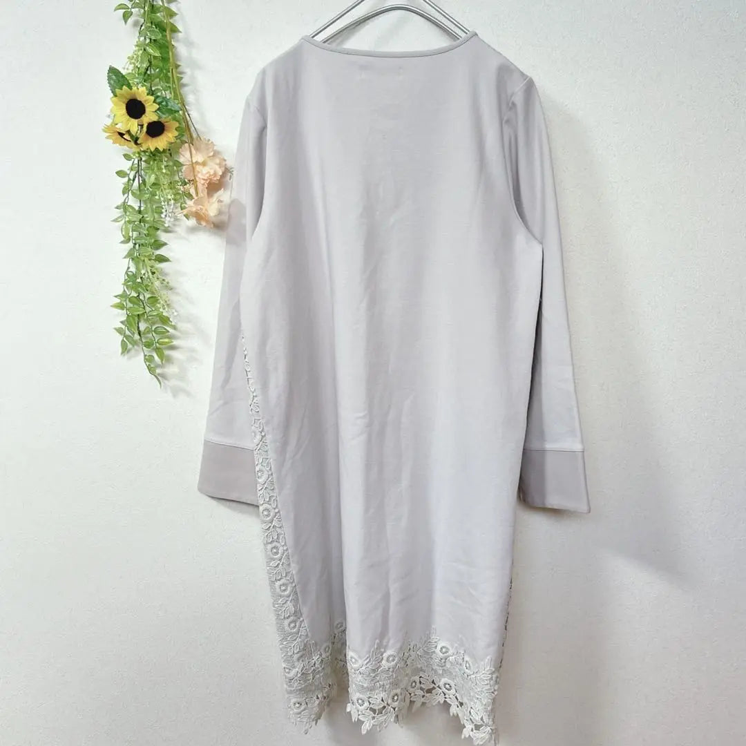 [c1881] Prosumer Women's Tunic Lace Long Sleeve | 【c1881】Prosumer レディース　チュニック　レース　長袖