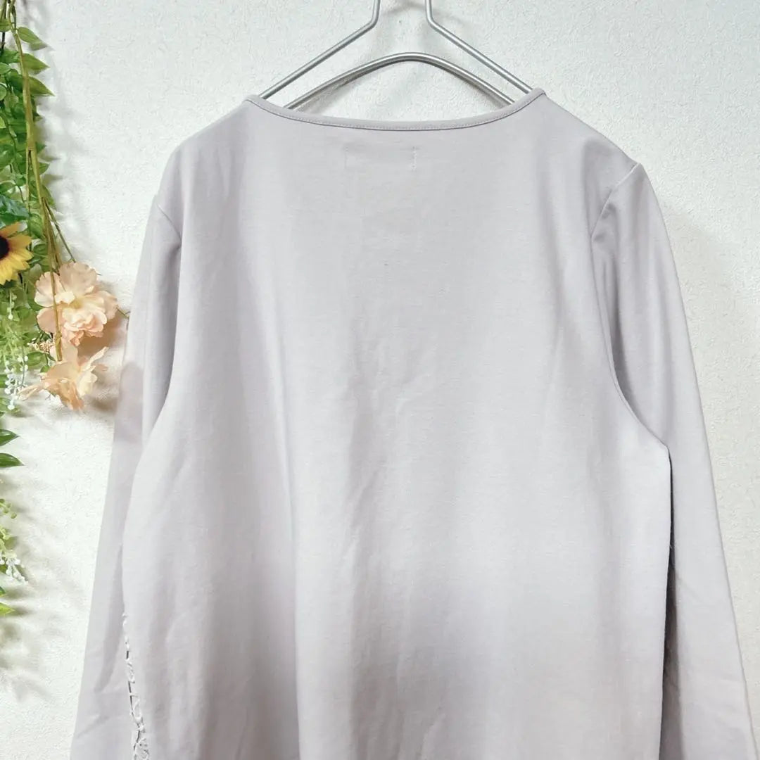 [c1881] Prosumer Women's Tunic Lace Long Sleeve | 【c1881】Prosumer レディース　チュニック　レース　長袖