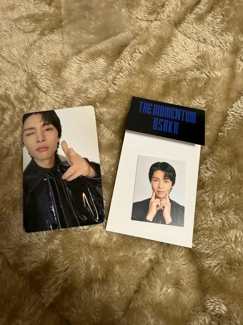 NCT127 THE MOMENTUM ID Photo Card Trading Card Johnny