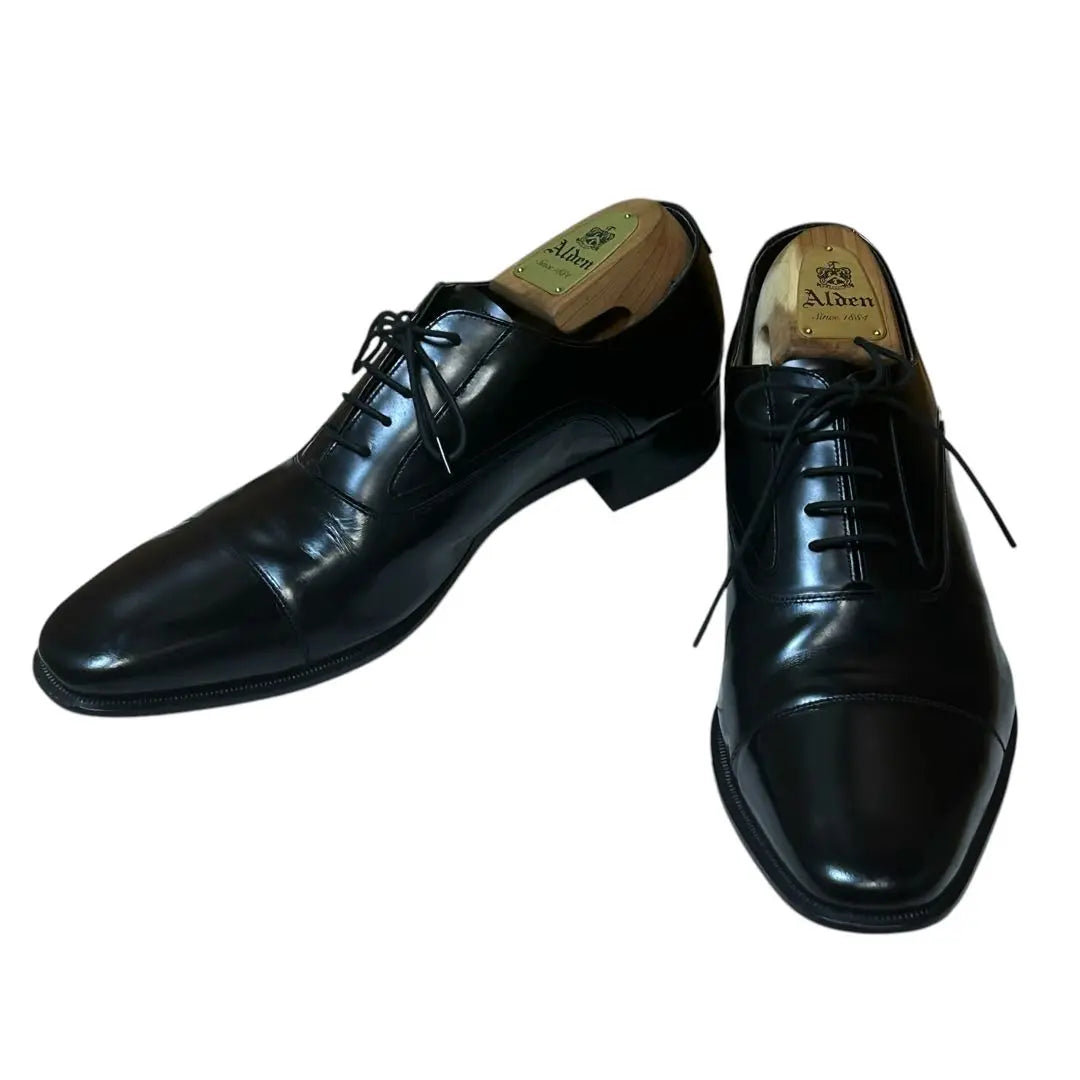 Buen estado Legal Punta recta Cap Toe Negro 725R 26