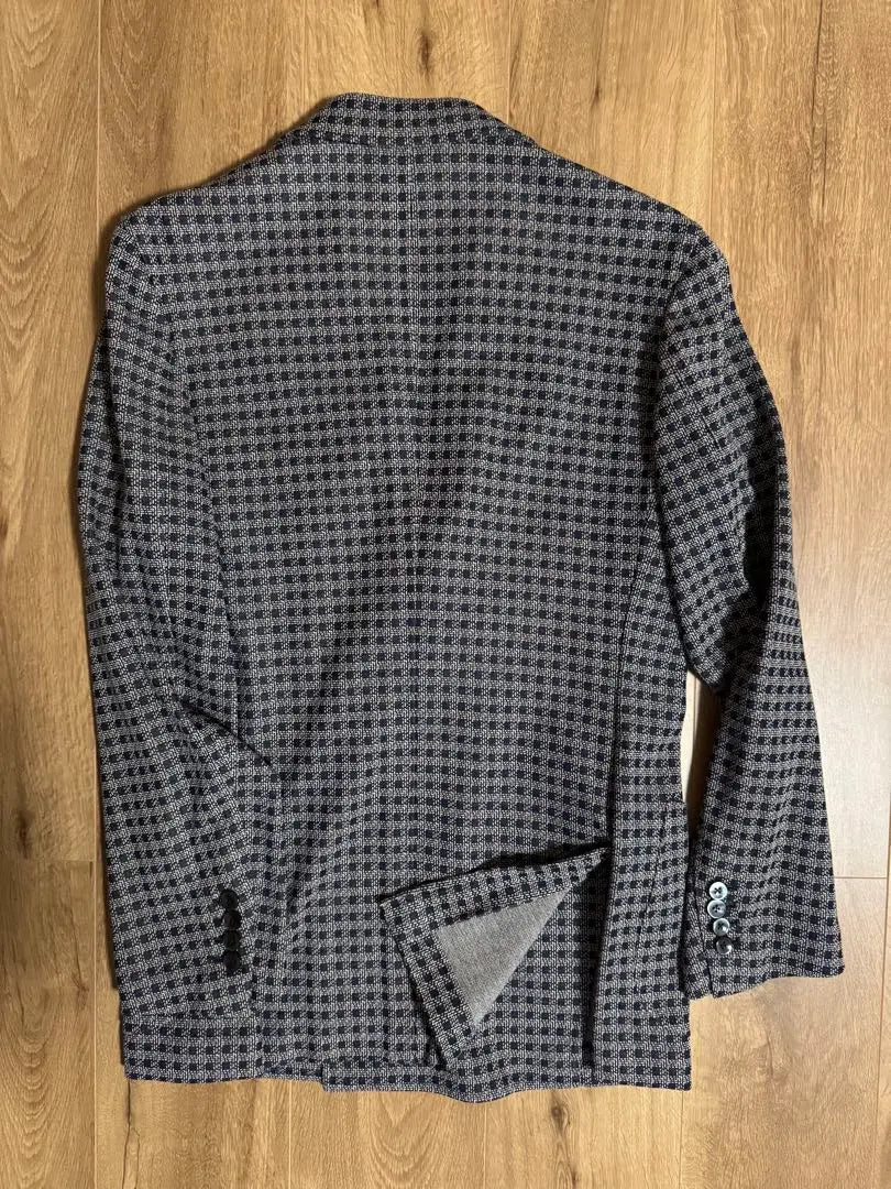 Five One Checkered Double Breasted Jacket