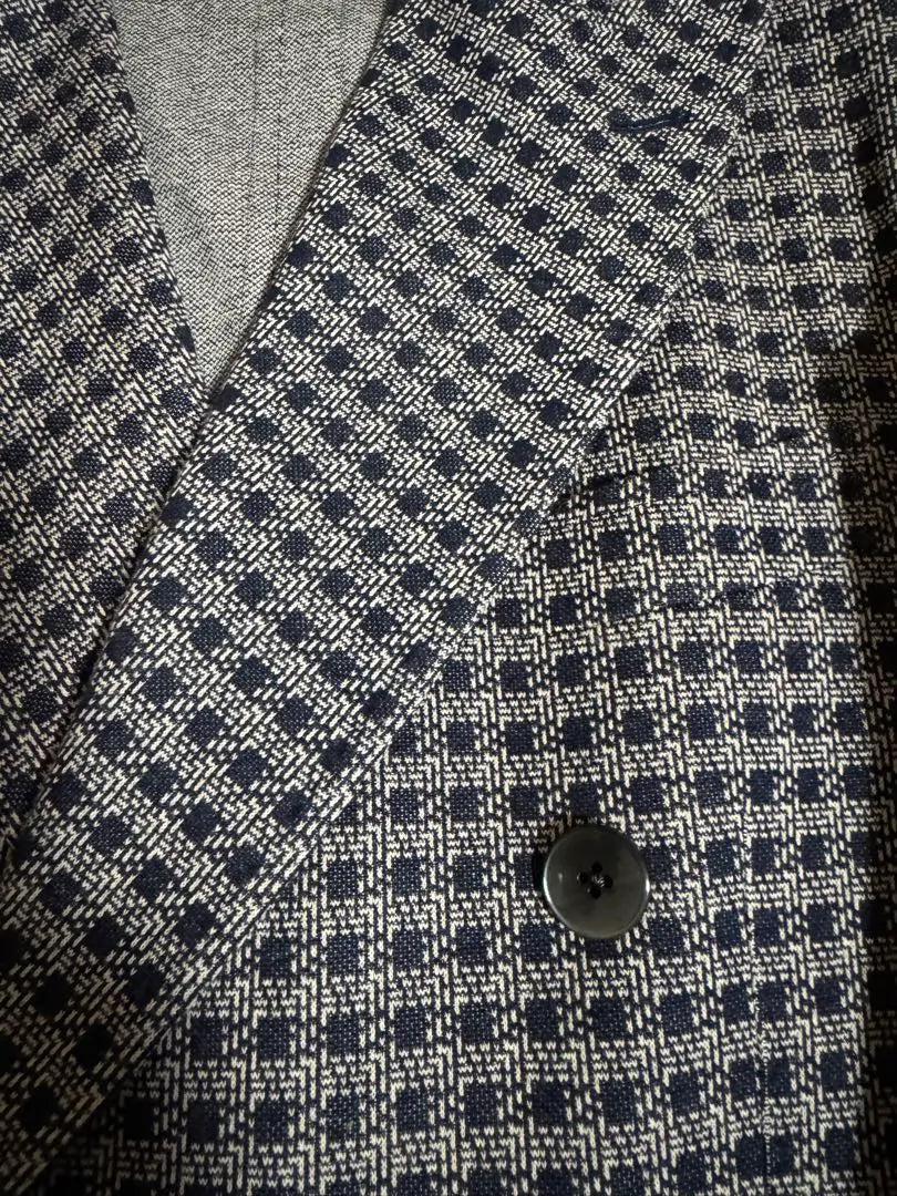 Five One Checkered Double Breasted Jacket