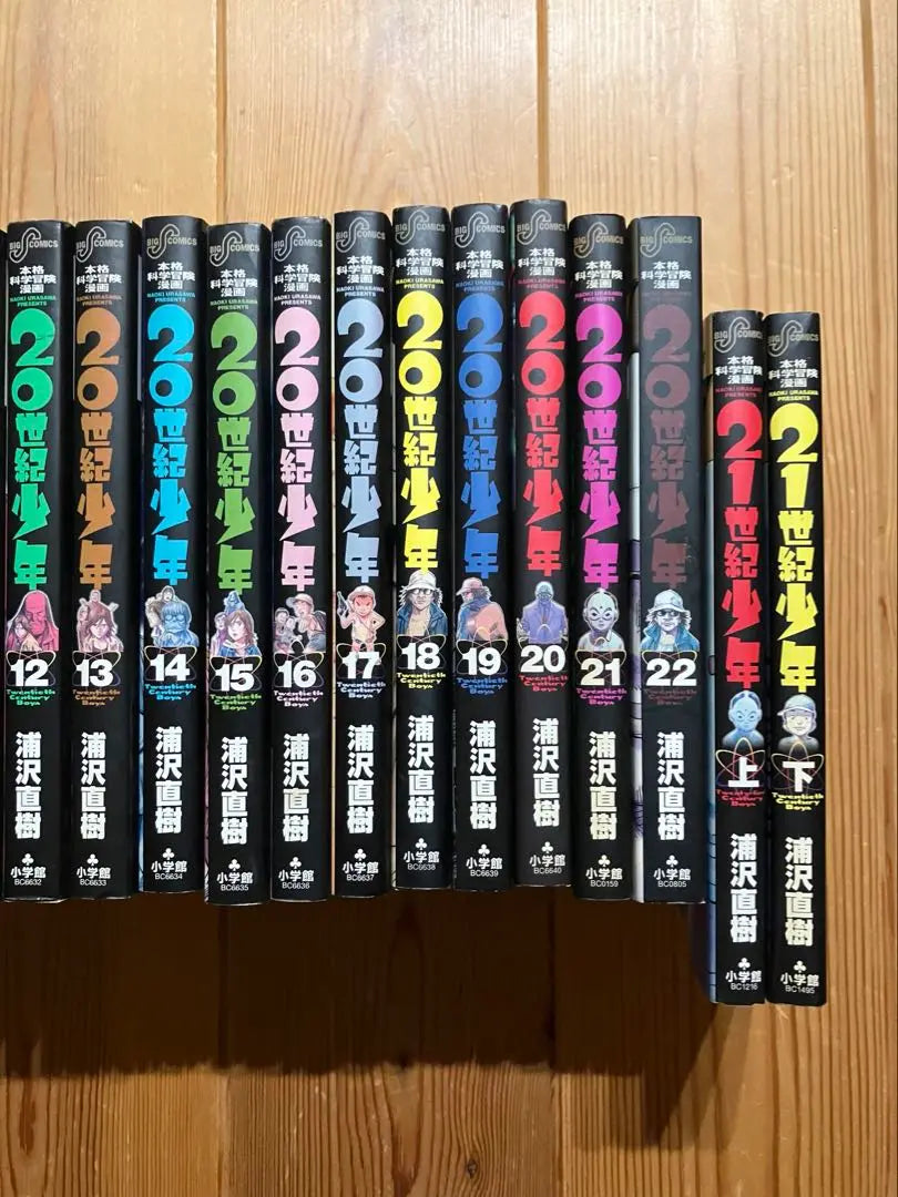 20th Century Boys Complete Set Volumes 1-22 21st Century Boys Volumes 1-2, Total of 24 volumes