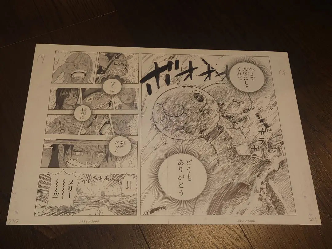 ONE PIECE One Piece: The Treasure of Vible, Reproduction Manuscript