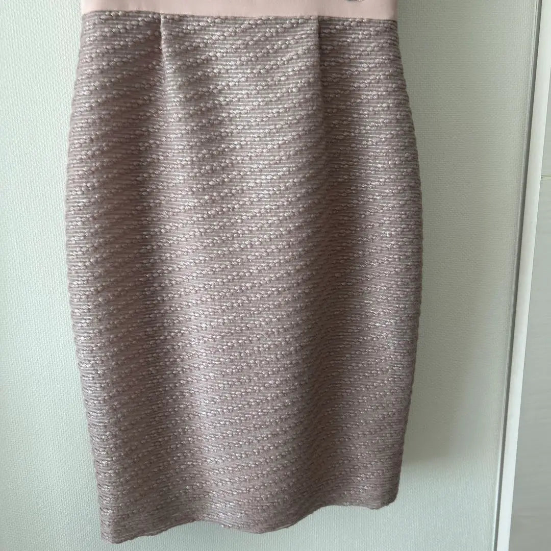 New Escada Sports Tweed Dress Pink Beige Escada 36 is No. 9