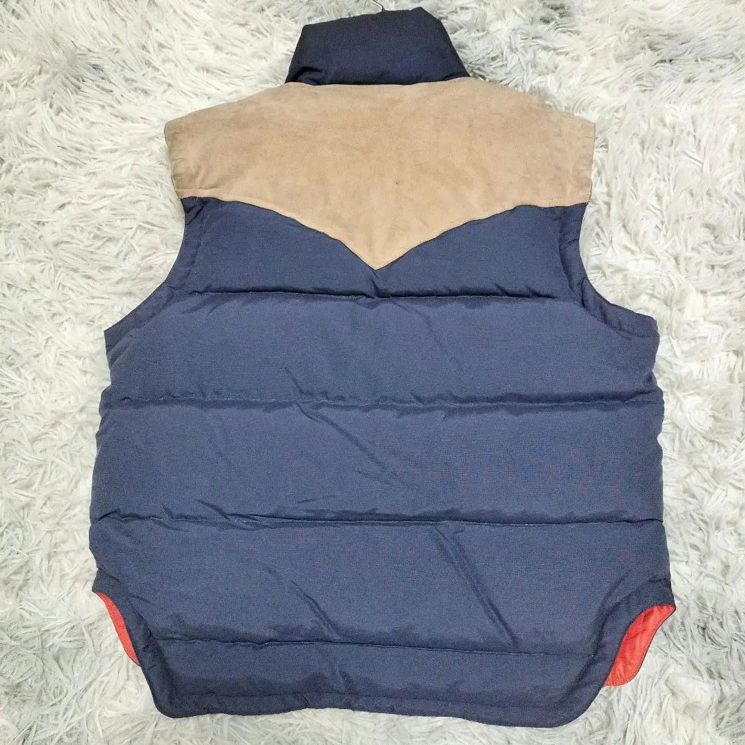 [Goldwin] Down vest (S) down 100% Vintage parchment | 【ゴールドウィン】ダウンベスト（S）ダウン100% ヴィンテージ 羊皮