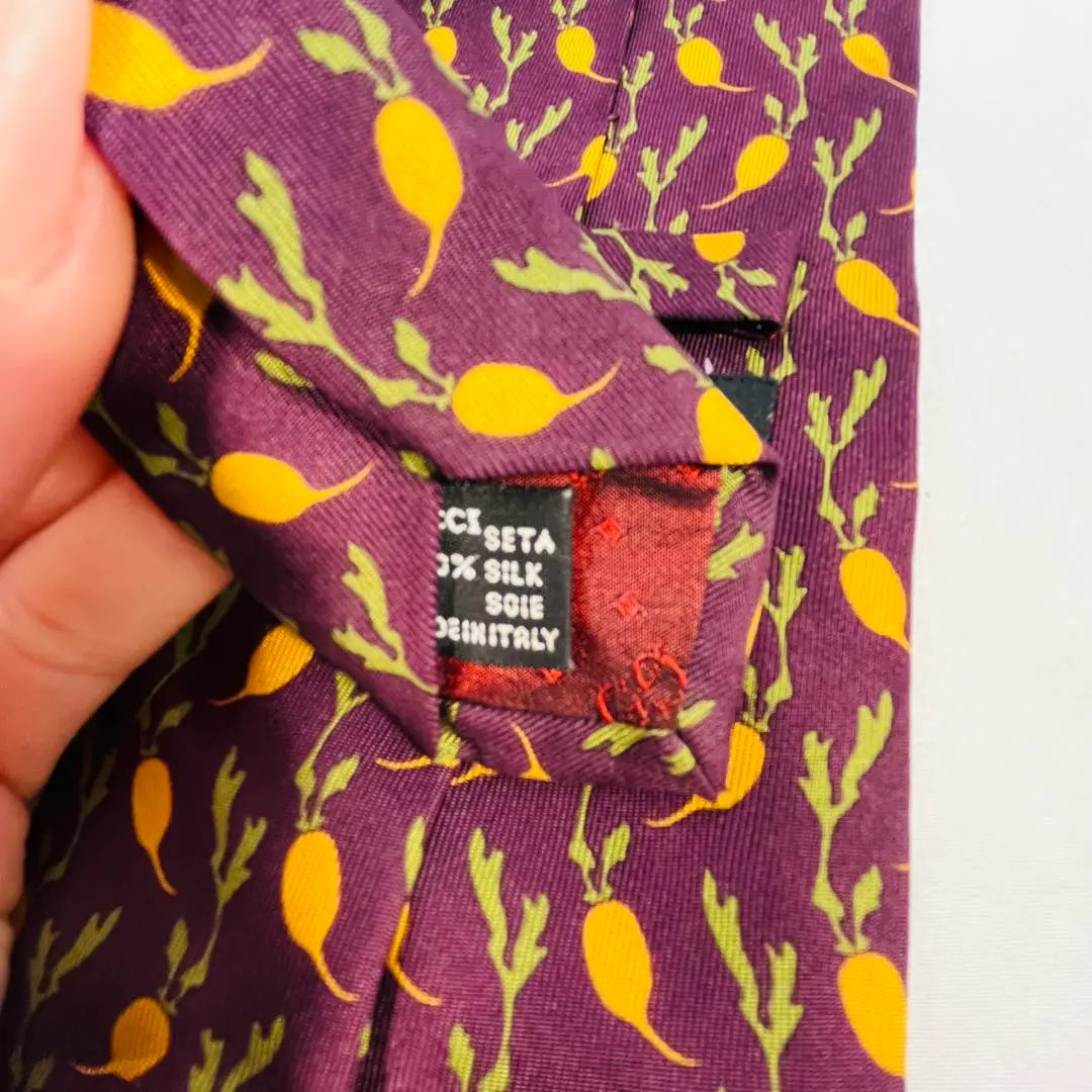 [Popular] Gucci Vegetable Pattern Tie