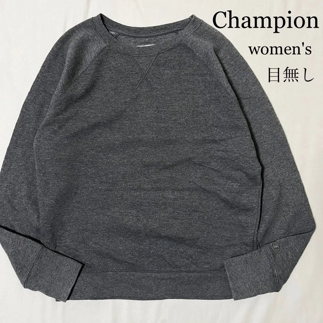 OLD Champion Eyeless Crew Neck Sweatshirt Women's Grey