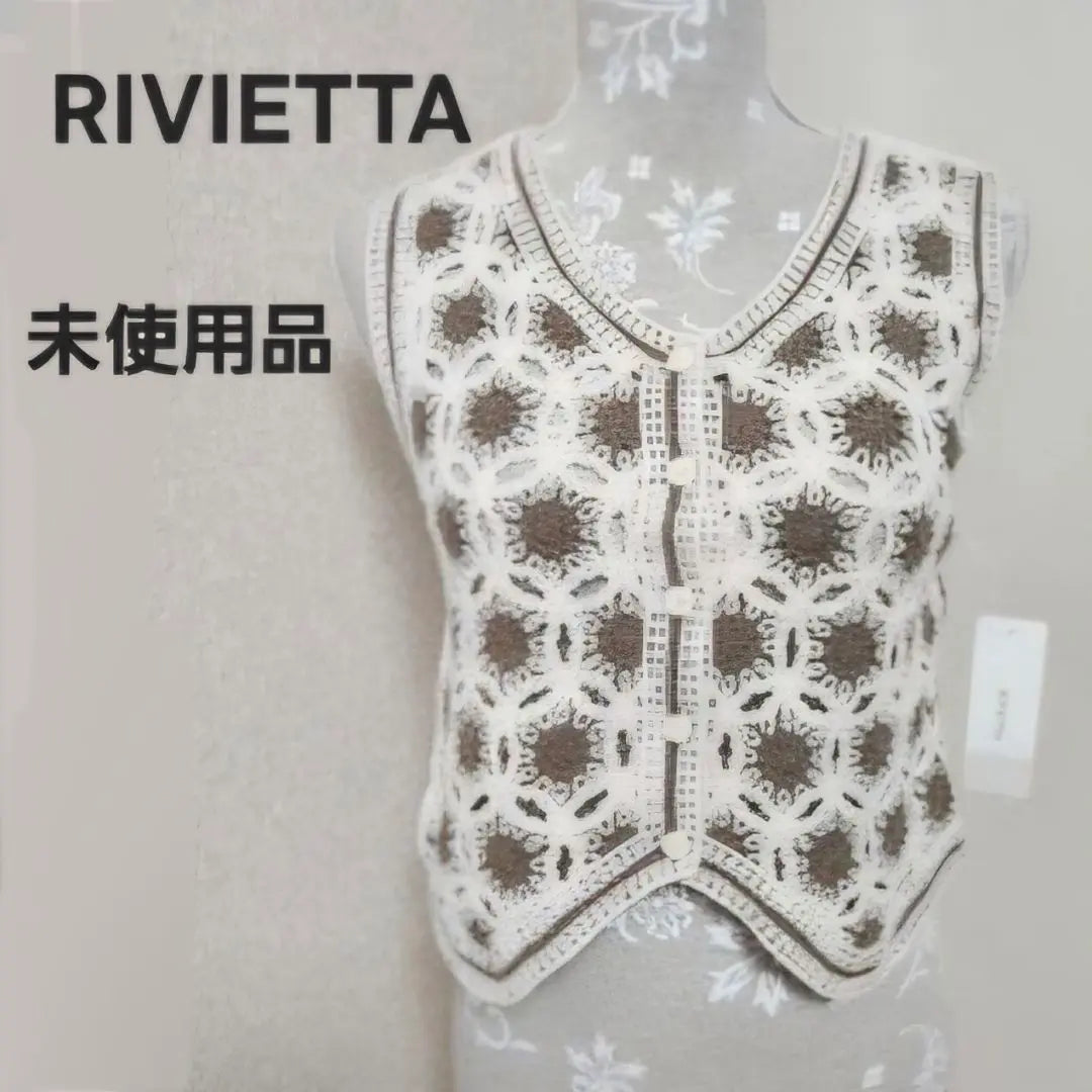 Unused tag included RIVIETTA key knit vest