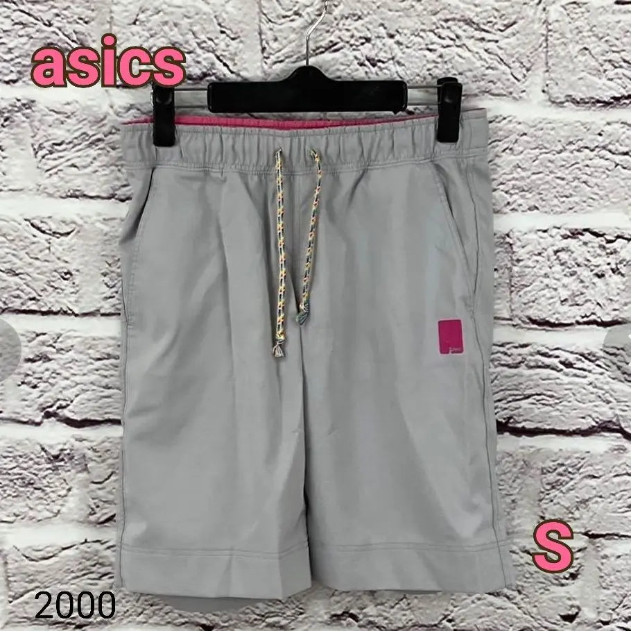 ☆ 7221P ☆ pantalones cortos asics gris claro | ☆7221P☆ asics ショートパンツ ライトグレー