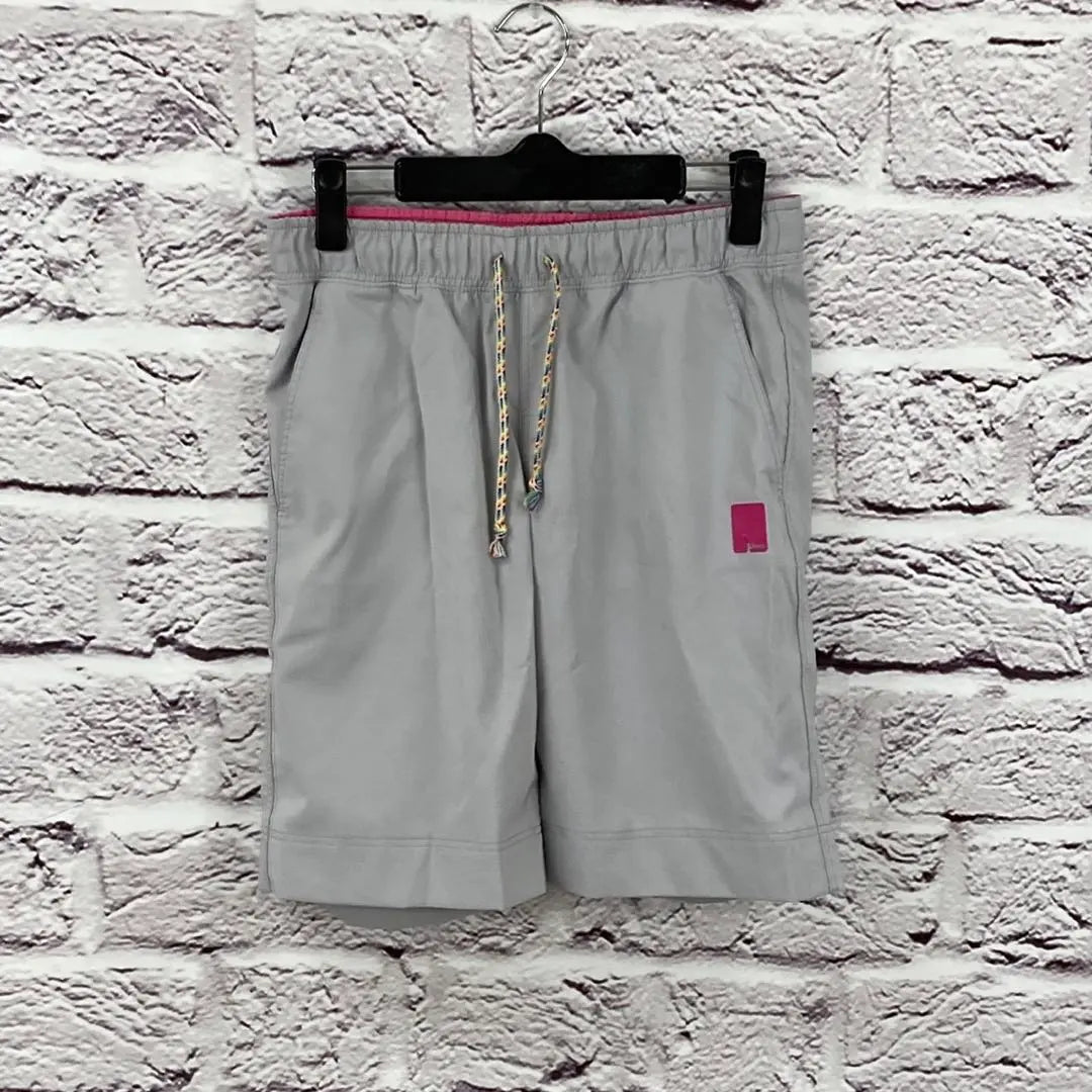 ☆ 7221P ☆ pantalones cortos asics gris claro | ☆7221P☆ asics ショートパンツ ライトグレー