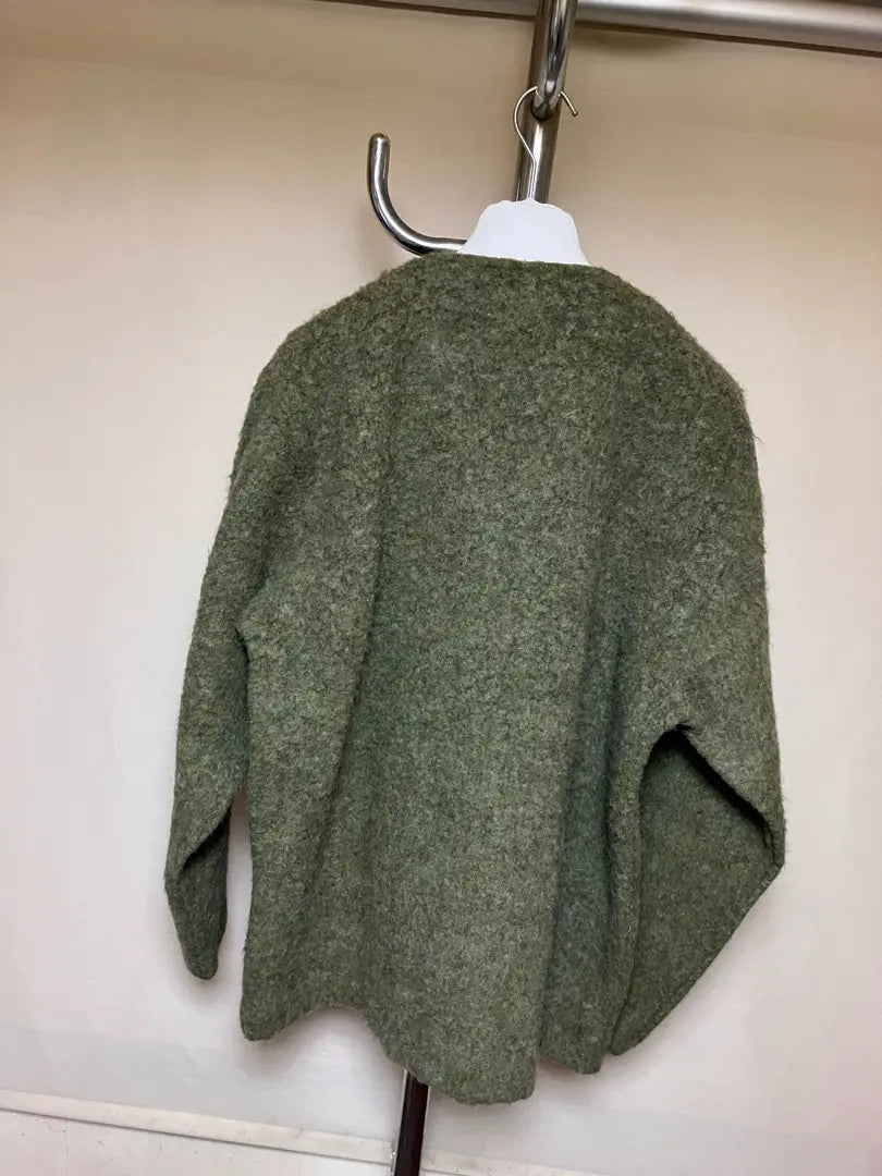 New 46 24AW OUR LEGACY Mohair Cardigan Green 17402