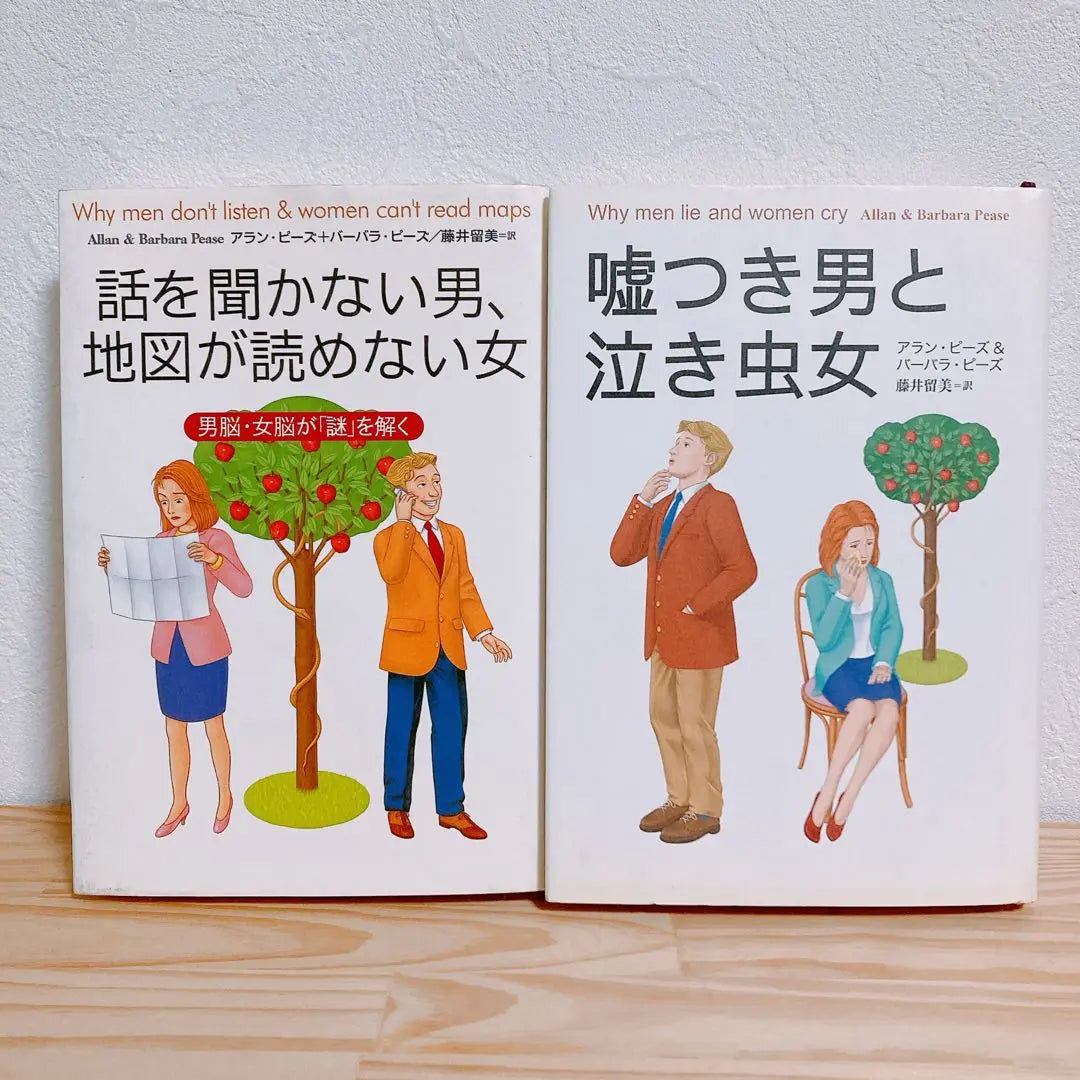 A man who doesn't listen, a woman who can't read maps, a liar man and a crybaby woman set of 2 volumes ②