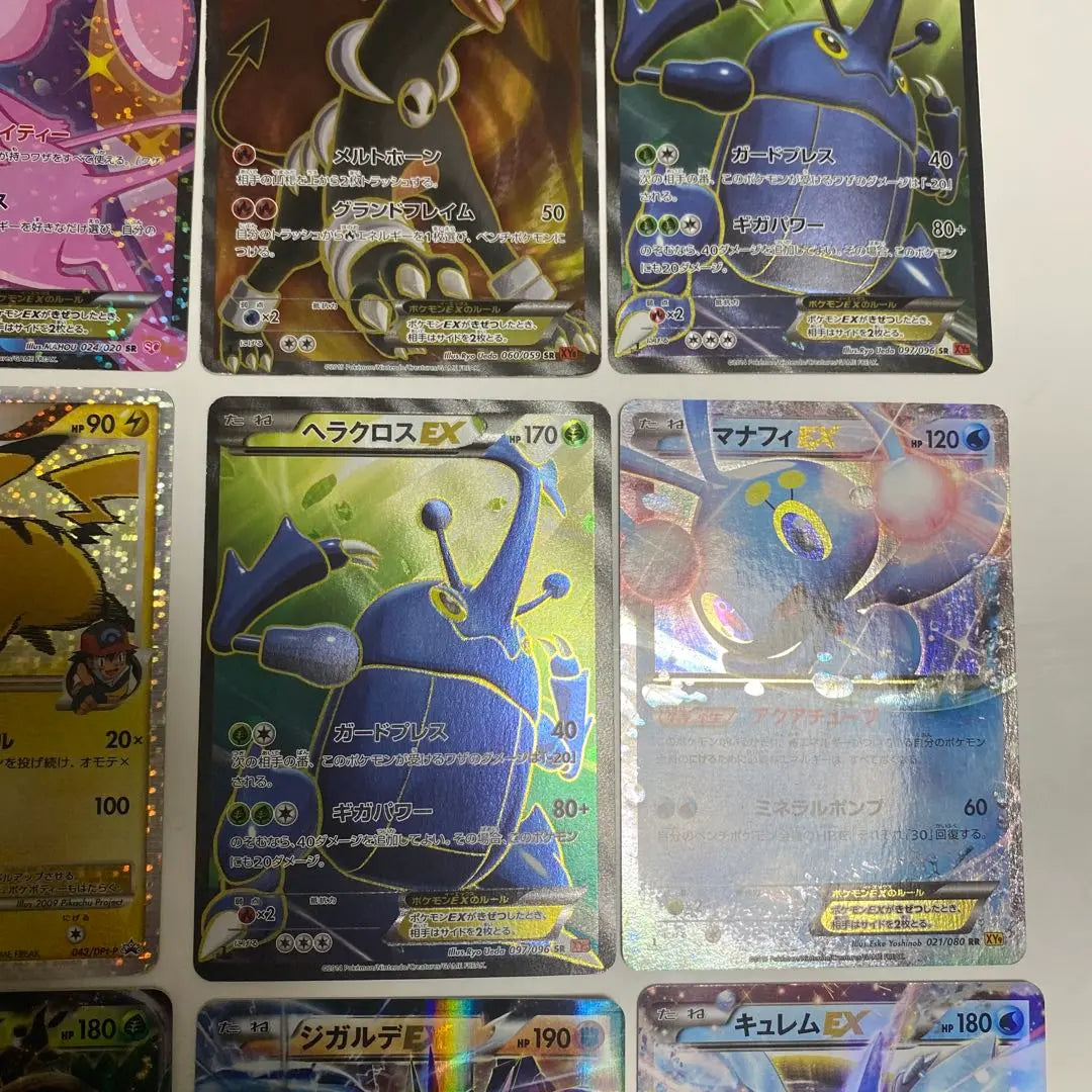 Pokemon Cards Bulk Sale 20 Pieces Set Promo EX Groudon Pikachu