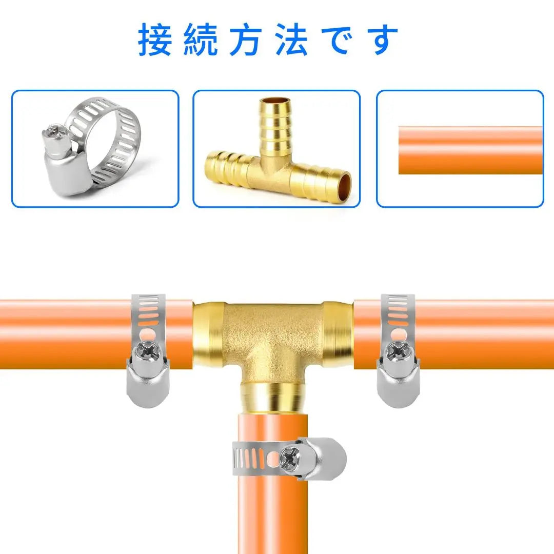 TAILONZ NEUMÁTICO Manguera Latón 6mm 10 Accesorios | TAILONZ NEUMÁTICO 6mm真鍮ホース10箇付属品