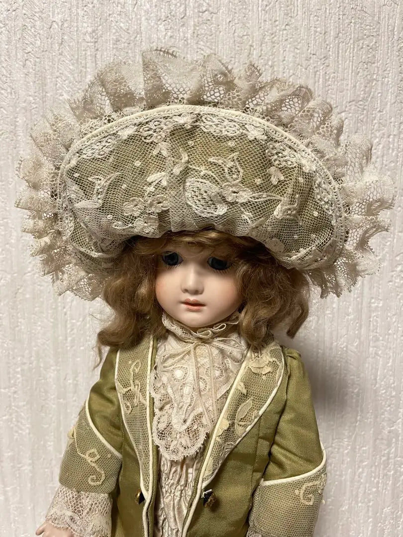 Bisque Doll ③ (Usa encaje antiguo) Jumo Repro All Bisque