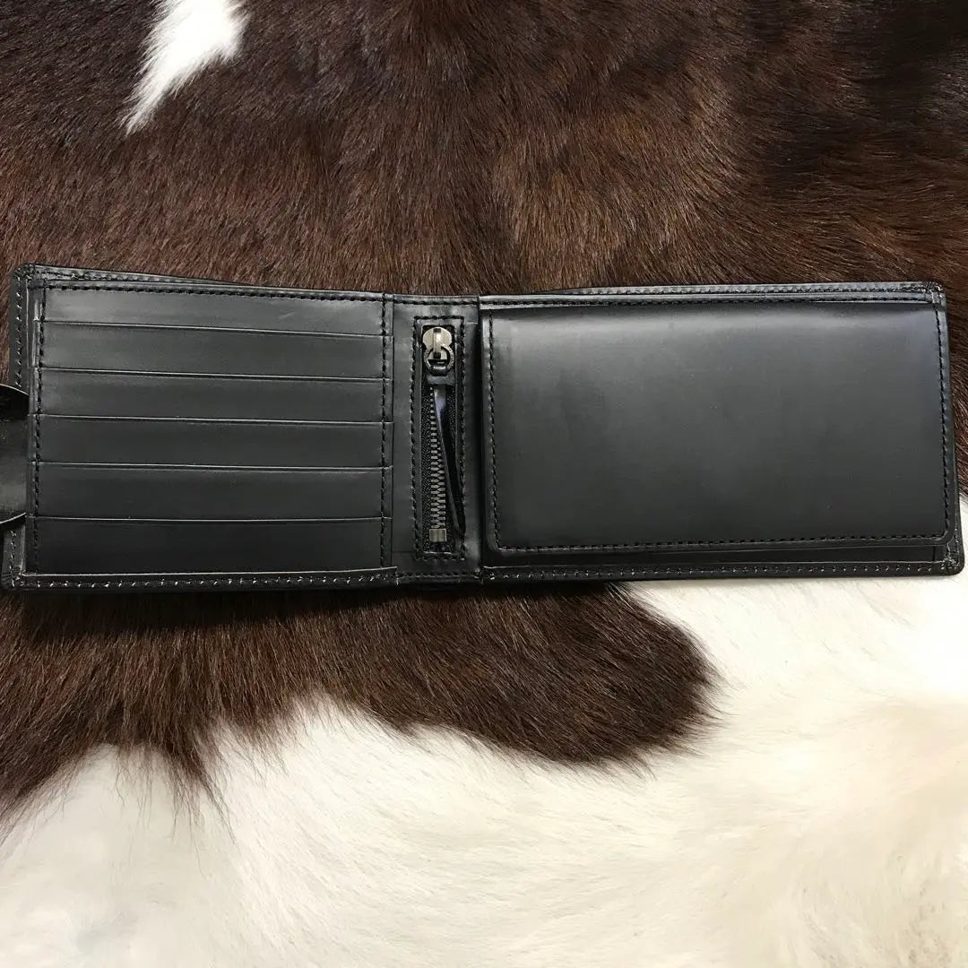 New, unused! Made in Japan JAM HOME MADE Genuine Leather Semi-Long Wallet