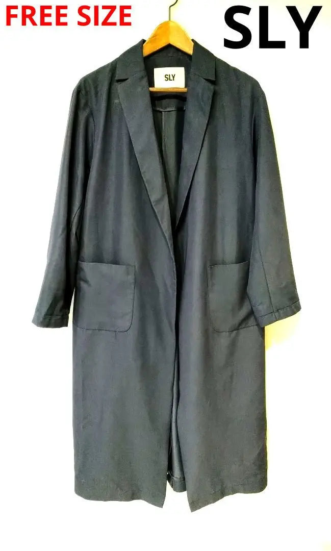 Beautiful condition SLY Spring coat Thin Navy M Anonymous delivery